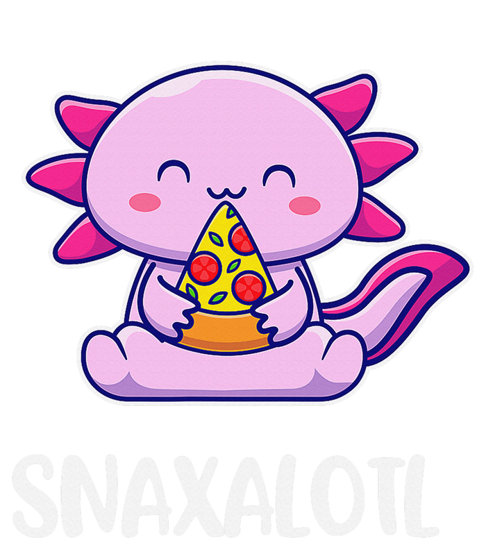 Snaxalotl Axolotl Cute Eating Pizza Snacks  Flexfit Unipanel Trucker Cap