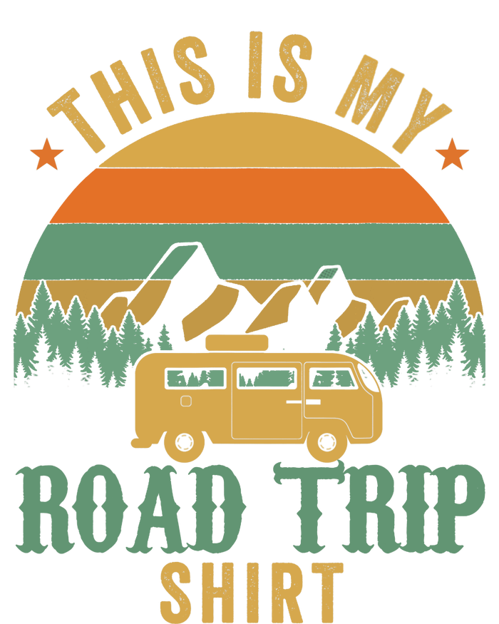 This Is My Road Trip RV Camper Travel Family Vacation Wool Snapback Cap