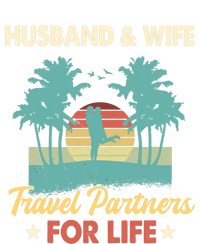 Husband And Wife Travel Partners For Life Beach Traveling T-Shirt