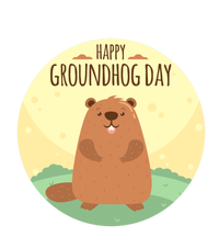 Happy Groundhog Day Gift Marmot Forecast For Spring Or Winter Gift T-Shirt