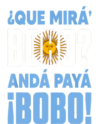 Qué Mirás Bobo, Andá Pa' Allá Funny Speech Enza Ladies Jersey Colorblock Tee