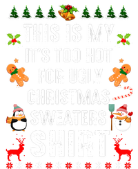 This Is My It's Too Hot For Ugly Christmas Sweaters Tee Gift Mesh Reversible Basketball Jersey Tank