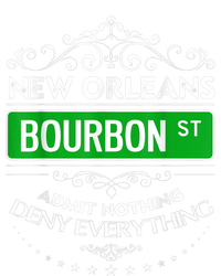 Classy New Orleans Bourbon Street Cool Fun NOLA Mardi Gras Full Zip Hoodie