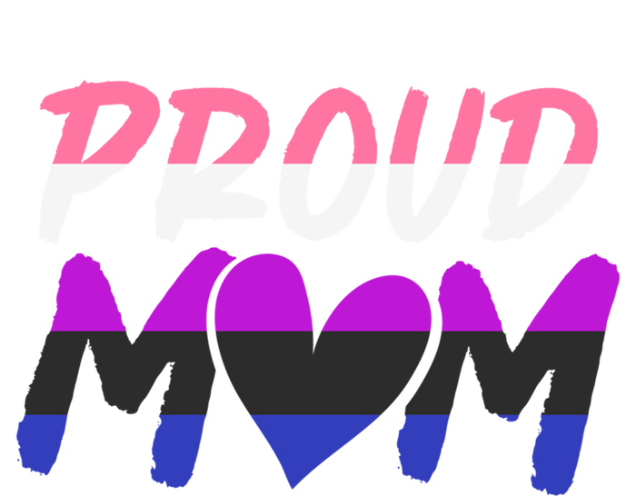 Genderfluid Lgbtq Proud Mom Pride Month Queer Equality Lgbt Gift T-Shirt