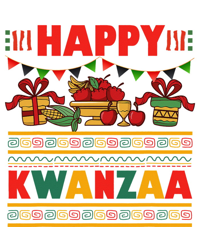 Happy Kwanzaa Kinara Candles African American Christmas Xmas Toddler Sweatshirt