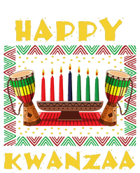 Happy Kwanzaa Drum Kinara Seven Candles Africa Celebration Mousepad