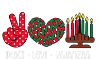 Peace Love Kwanzaa Christmas Family Kwanzaa Candles 16 in Basic Backpack