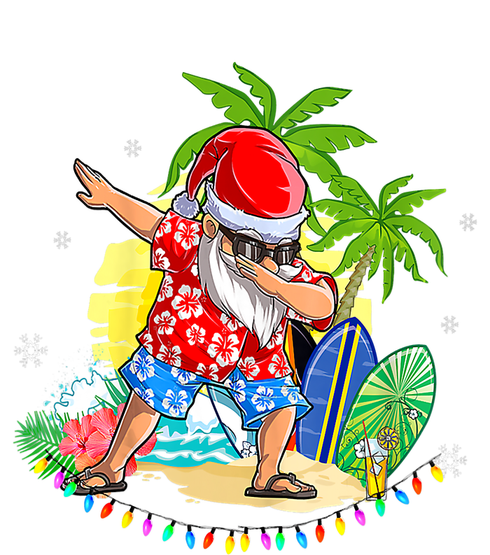 Dabbing Santa Christmas In July Hawaiian Xmas Dab Sustainable Bucket Hat