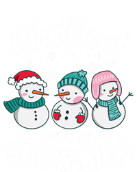 Chillin With My Snowmie Christmas Snow Teacher Snow Cool Gift T-Shirt