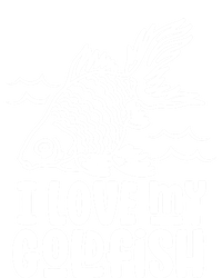 I Love My Goldfish Owner Goldfishs Lover Funny Gift Premium T-Shirt