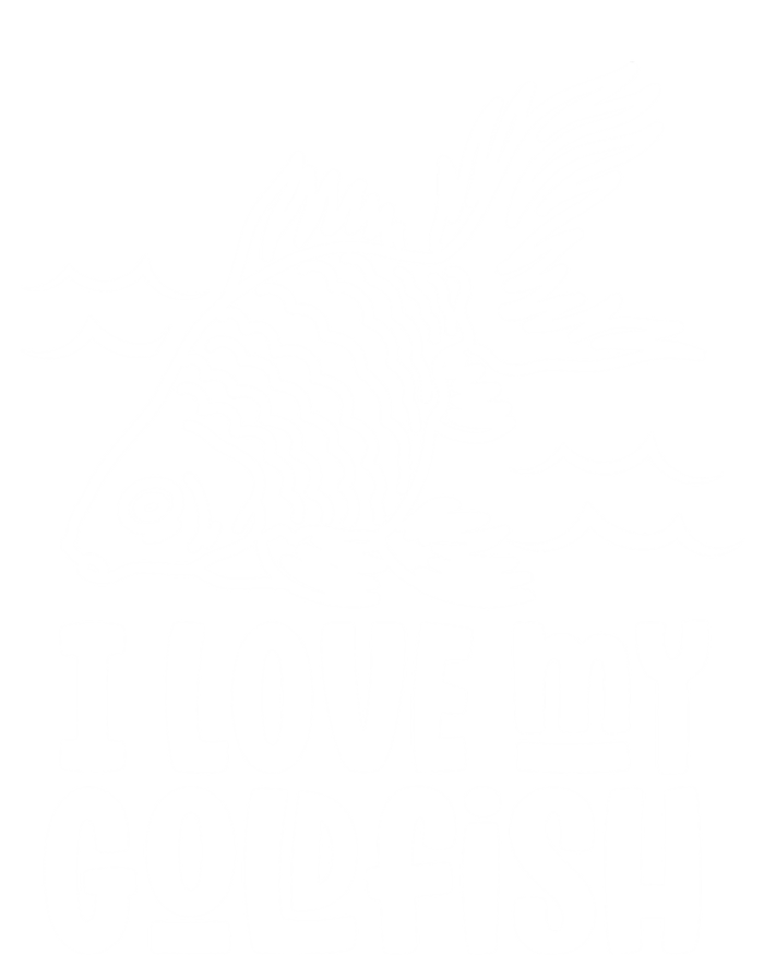 I Love My Goldfish Owner Goldfishs Lover Funny Gift Premium T-Shirt