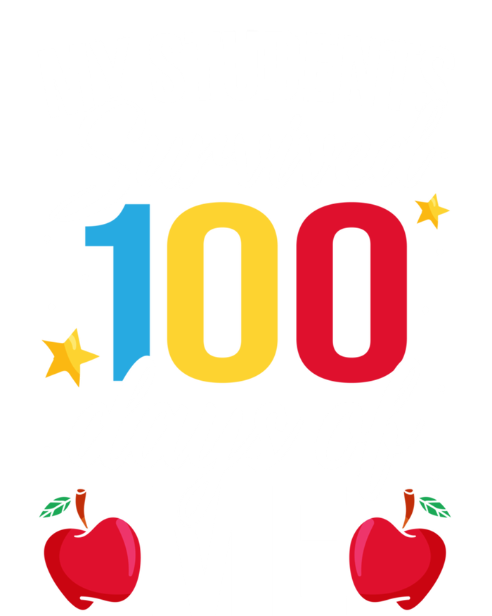 My Students Survived 100 Days Teacher 100th Day Novelty Gift Doggie Tank