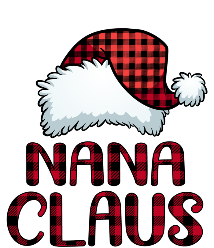 Nana Claus Gift Funny Christmas Pajama Family Matching Gift Kids Long Sleeve Shirt