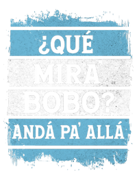 Qué Mira Bobo Sarcastic Saying Viral Meme Argentina Flag Hooded Wearable Blanket