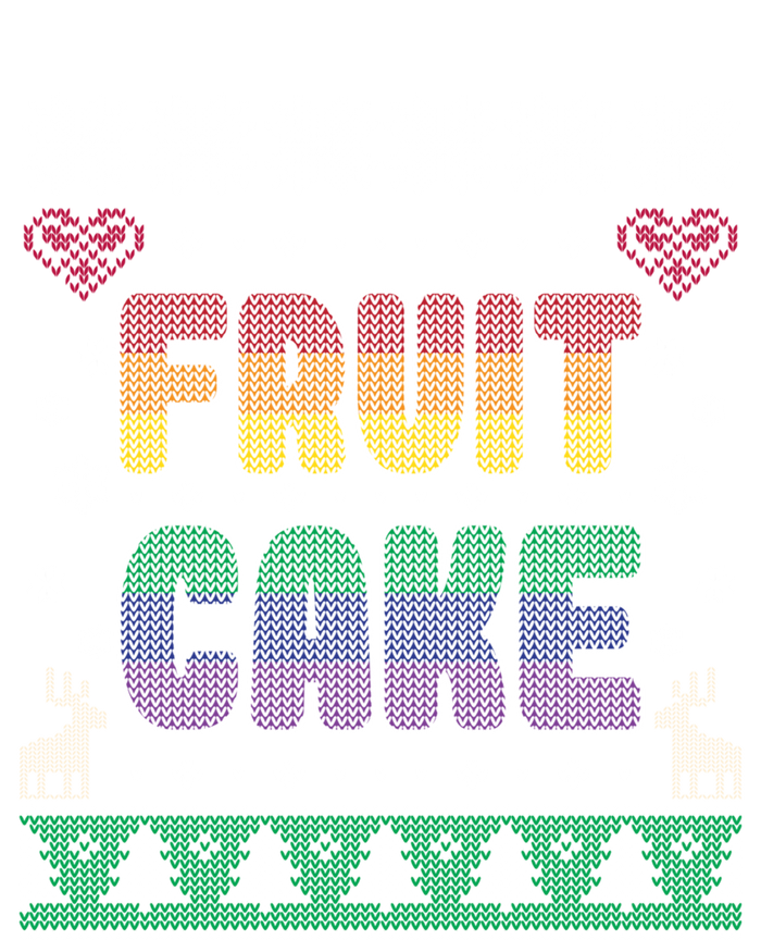 Fruit Cake Funny Gay Ugly Christmas Sweater Mousepad