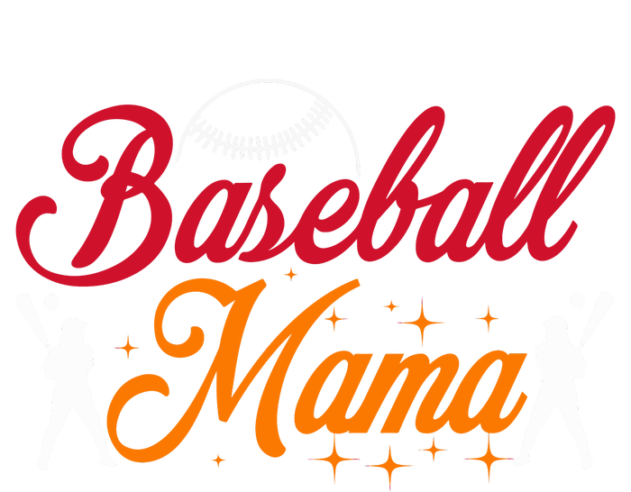 Baseball Mama Baseball Lover Mothers Day Pom Pom 12in Knit Beanie