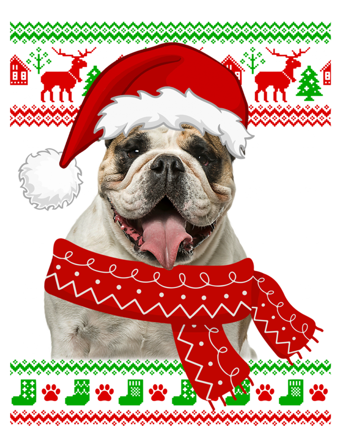 English Bulldog Dog Ugly Sweater Christmas Puppy Dog Lover Cool Gift T-Shirt