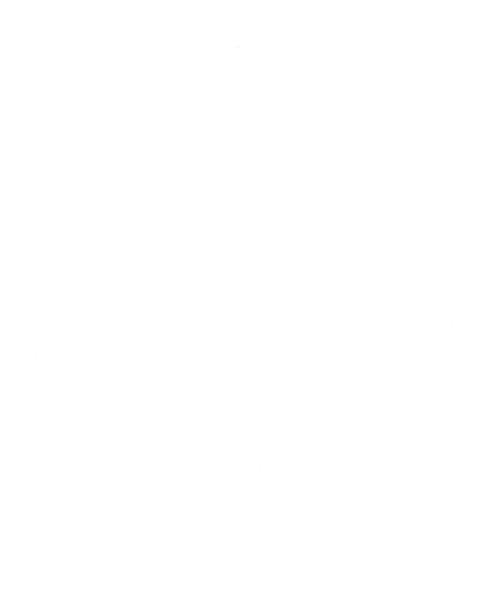 Happy Saint Hatrick's Day Hockey Fan Player St Patrick's Day Gift T-Shirt