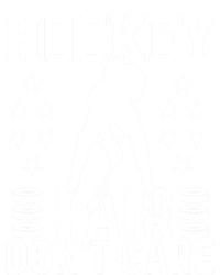 Hockey Hair Don't Care Ice Hockey Player Gift Softstyle Adult Sport Polo