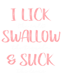 I Lick Salt Swallow Tequila Suck Lime Funny Mexican Ing Great Gift Women's T-Shirt