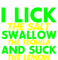 I Lick The Salt Swallow The Tequila And Suck The Lemon Giftgiftgift Pom Pom 12in Knit Beanie