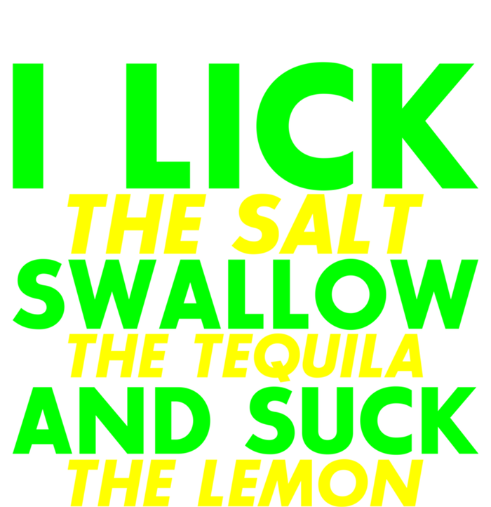 I Lick The Salt Swallow The Tequila And Suck The Lemon Giftgiftgift Pom Pom 12in Knit Beanie