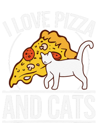 Pizza foodie Funny I Love Pizza And Cats Pizza Kitten Bumper Sticker