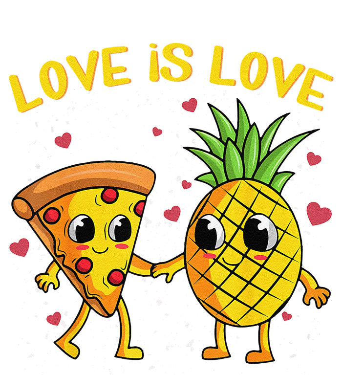 Valentines Day Love Is Love Pineapple Pizza Forbidden Wool Snapback Cap