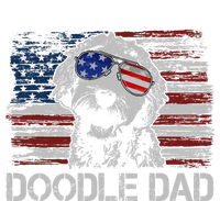 hug day Doodle Dad Goldendoodle Dog American Flag Long Sleeve Shirt