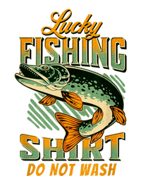 Lucky Fishing Tee Do Not Wash Vintage Fishing Lover Pom Pom 12in Knit Beanie