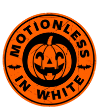 Halloween Pumpkin Scary Funny Motionlesses In White Tall Hoodie