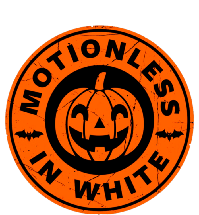 Halloween Pumpkin Scary Funny Motionlesses In White Tall Hoodie