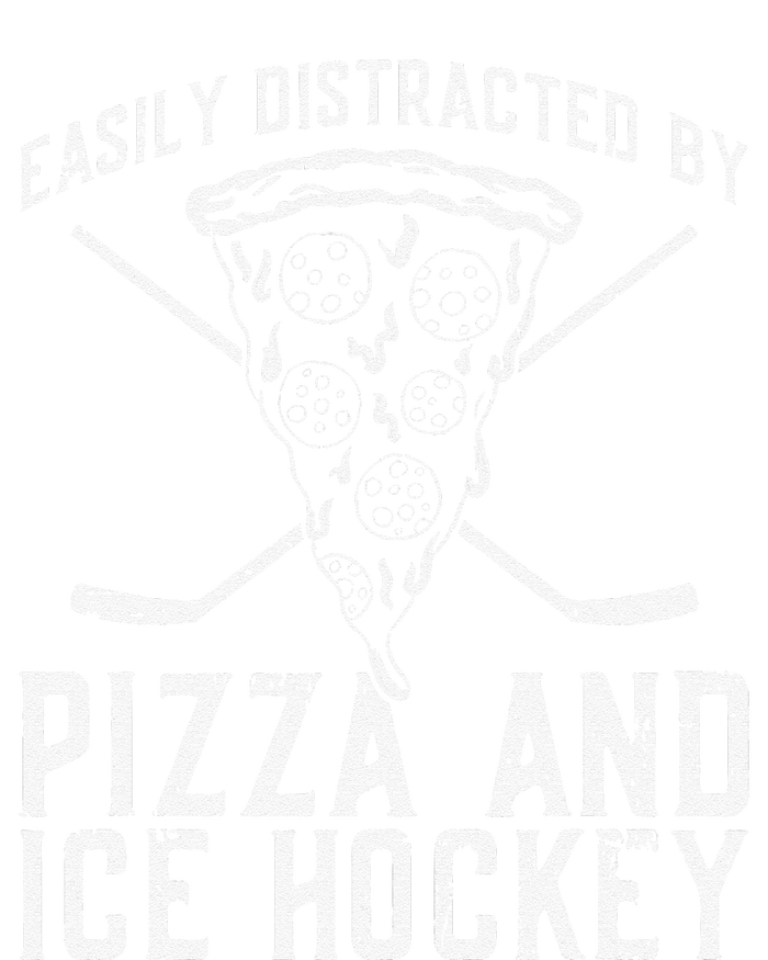 Funny Pizza Maker Who Loves Ice Hockey And Pizza T-Shirt