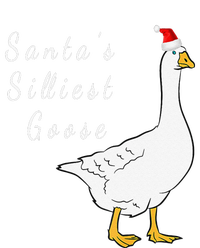 Santa’s silliest goose tacky Funny Christmas  Valucap Bio-Washed Visor