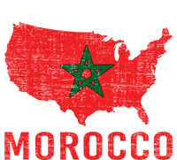 Moorish American Morocco Flag Moroccan Soccer Supporter Gift T-Shirt