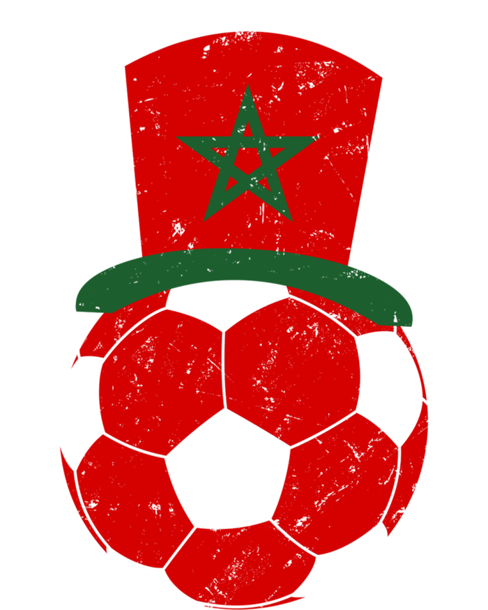 Morocco Flag Moroccan Soccer Supporter Gift Bumper Sticker