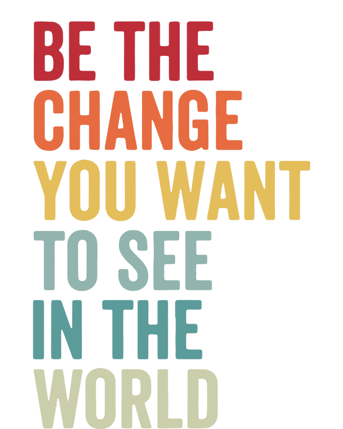 Be The Change You Want To See In The World, Equality VNeck Tank Top