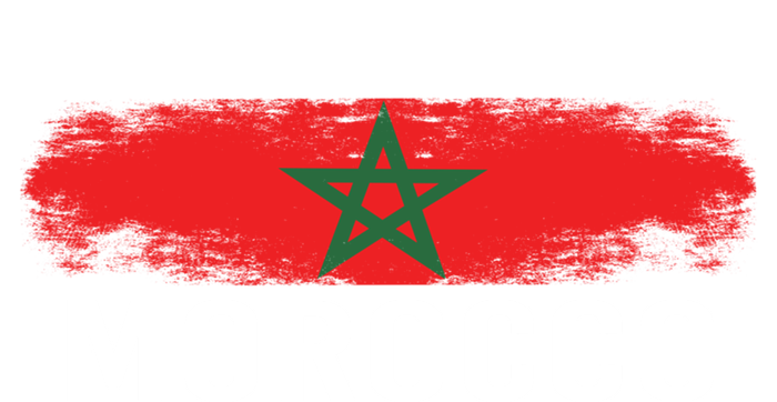 Morocco Flag Moroccan Soccer Supporter Gift Poster