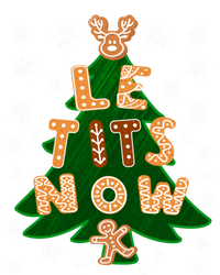 Le Tits Now Gift Let It Snow Gift Irony Christmas Gift Women's Racerback Tank