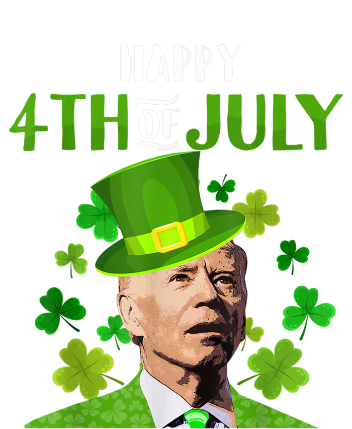 Happy 4th Of July Confused Funny Joe Biden St Patricks Day Women's Fleece Hoodie