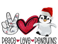 Christmas Peace Love Penguins Cute Xmas Santa Penguin Great Gift T-Shirt