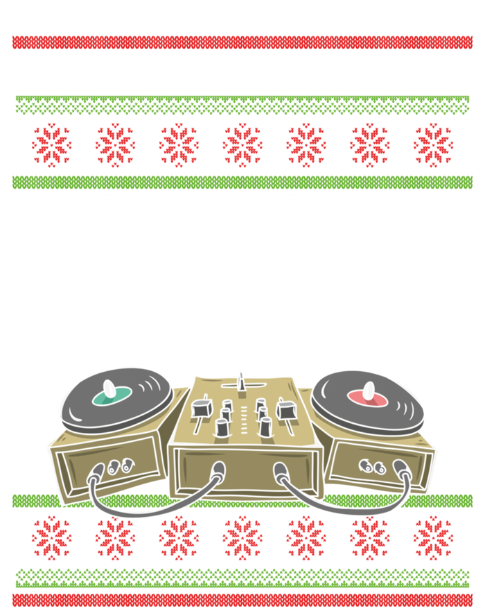 Merry Mixmeaningful Giftmas Santa Dj Christmas Disc Jockey Music Gift Cool Gift T-Shirt