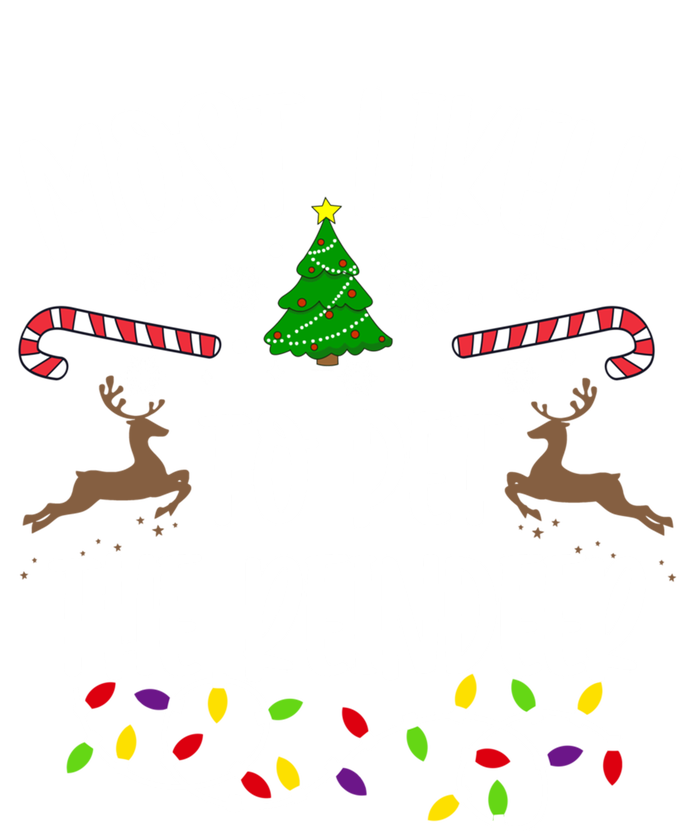 Most Likely To Pet The Reindeer Funny Family Christmas Gift Kids Long Sleeve Shirt