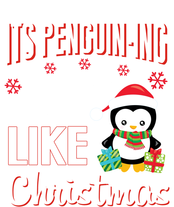 It's Penguincool Gifting To Look A Lot Like Christmas Penguin Meaningful Gift Women's T-Shirt