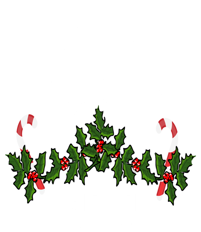 On The Naughty List And I Regret Nothing Funny Xmas Santa Gift Tank Top