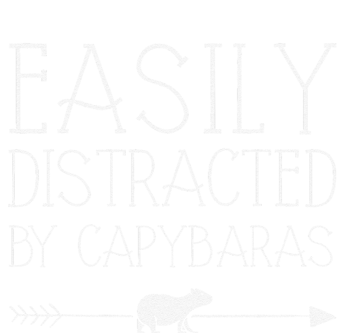 Easily Distracted By Capybaras Gift For   Mammal  Women's Fleece Hoodie