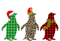 This Is My Christmas Pajama Penguin Xmas Tree Animals Great Gift Striped Beanie with Solid Band