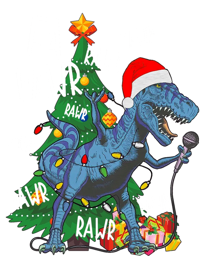 Christmas Dinosaur Fa Rawr Tmeaningful Giftrex Santa Funny Dino Xmas Fun Cool Gi Tie Dye Hoodie