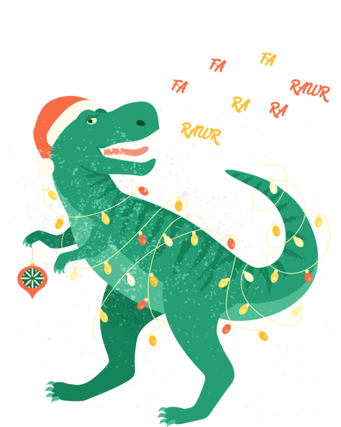 Cute Santa T Rex Singing Fa Ra Ra Rawr Xmas Funny Gift Dino Lover Cute Gift T-Shirt