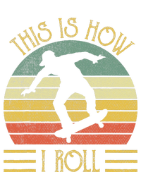 Funny This Is How I Roll Skateboard Skateboarding  Performance Fleece Hoodie